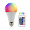 E27 E26 B22 Bóng đèn LED RGB thông minh 9W WIFI RGB Vật liệu nhôm có thể điều chỉnh độ sáng