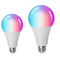 Bóng đèn Led điều khiển WIFI 50 / 60HZ, Bóng đèn nhiều màu thông minh có thể điều chỉnh độ sáng