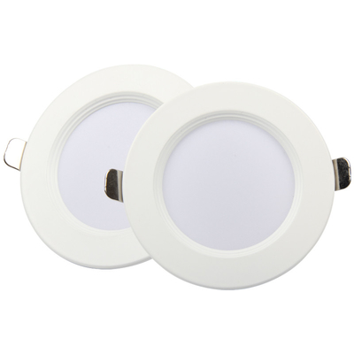 Đèn LED tròn không viền bằng nhựa tròn bằng nhựa chống cháy OEM 4000K